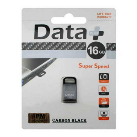 تصویر از فلش مموری دیتا پلاس مدل CARBON BLACK ظرفیت 16 گیگابایت