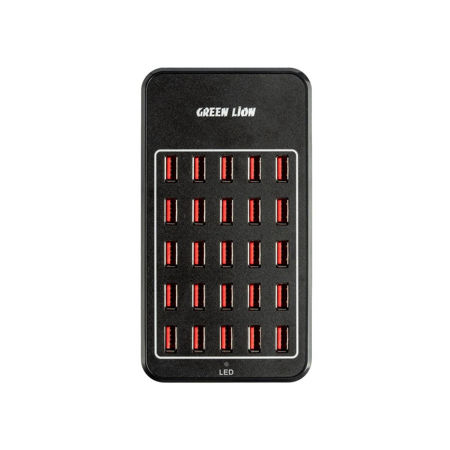 تصویر از دستگاه شارژ مولتی پورت 25 گرین لاین Green Lion Multiport 25 Charging Station