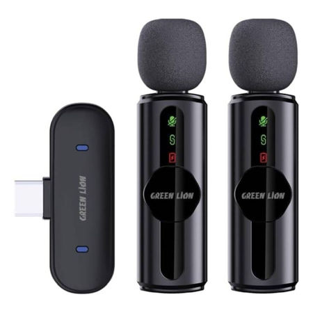 تصویر از میکروفون وایرلس گرین لاین مدل Green Lion GM 76X Microphone