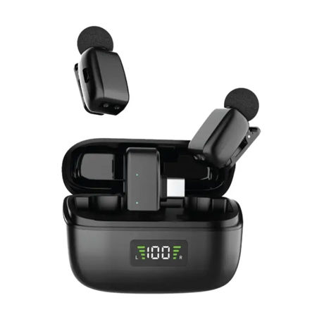تصویر از میکروفون وایرلس گرین لاین مدل Green Lion Flex Mic Duo