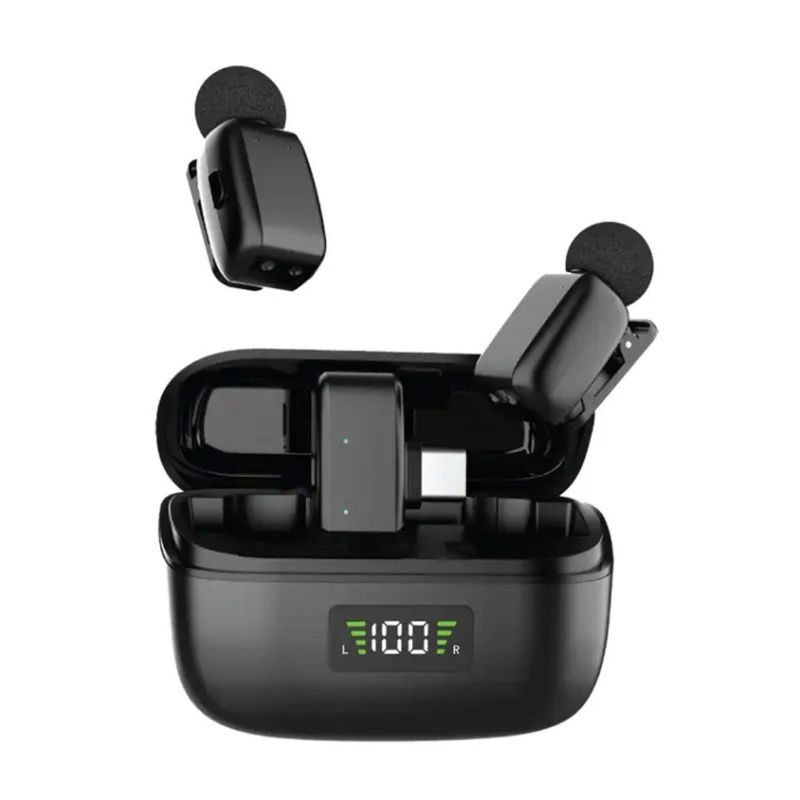 تصویر از میکروفون وایرلس گرین لاین مدل Green Lion Flex Mic Duo