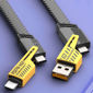 تصویر از کابل شارژ 4 در 1 کانفلون مدل Konfulon Zinc Alloy Cable DC73