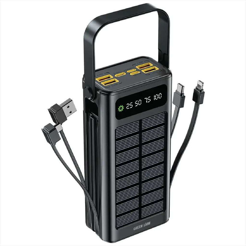 تصویر از پاوربانک خورشیدی Green Lion Solar X GL-PX49 ظرفیت 30000mAh