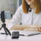 تصویر از میکروفون یقه‌ای پرودو Porodo Movo Lavalier Microphone Type-C Connector - Black