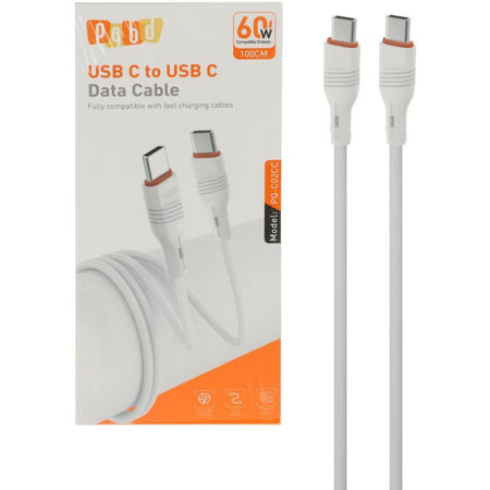 تصویر از کابل شارژ یک متری پی کیو بی دی PQBD PQ-C02CC USB C to USB C Data Cable