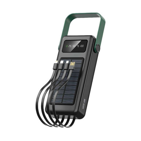 تصویر از پاوربانک خورشیدی گرین لاین Green Lion Solar Max 30000 mAh