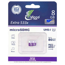تصویر از کارت حافظه microSDHC ویکو من مدل Extra 533x کلاس 10 استاندارد UHS-I U1 ظرفیت 8 گیگابایت