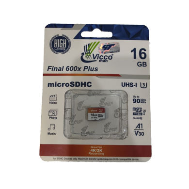 تصویر از کارت حافظه microSDHC ویکومن مدل Final 600X Plus کلاس 10 استاندارد UHS-I U3 ظرفیت 16 گیگابایت