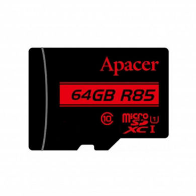 تصویر از کارت حافظه MicroSDXC برند Apacer مدل UHS-I U1 کلاس 10 ظرفیت 64 گیگابایت