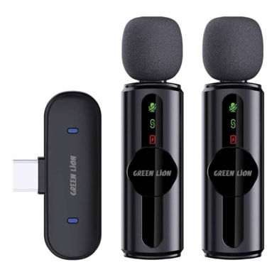 تصویر از میکروفون وایرلس گرین لاین مدل Green Lion GM 76X Microphone