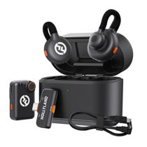 تصویر از میکروفون یقه ای بی سیم هالی لند نسخه کمبو مدل Hollyland Lark M2S Wireless Lavalier Microphone Combo