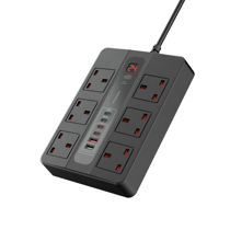 تصویر از چند راهی برق پرودو مدل Porodo Multi Port Super HUB