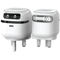 تصویر از شارژر مسافرتی کوچک پرودو همراه با کابل Type-C جمع شونده مدل Porodo Ayuon Mini Travel Charger PD 65W - White PDRYC65D