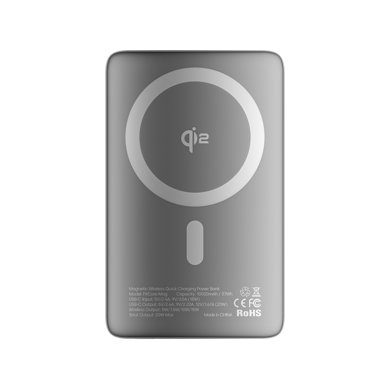 تصویر از پاوربانک مگ سیف گلوریمی مدل Glorimi FitCore Mag Qi2 با ظرفیت 10000 میلی آمپر ساعت