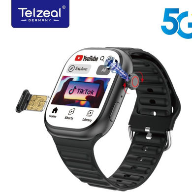 تصویر از ساعت هوشمند سیم کارت خور تلزل مدل Telzeal TC44 5G